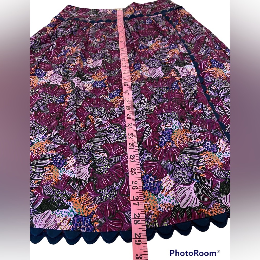 Kika Vargas Multicolor Floral Midi Skirt - Picture 6 of 10